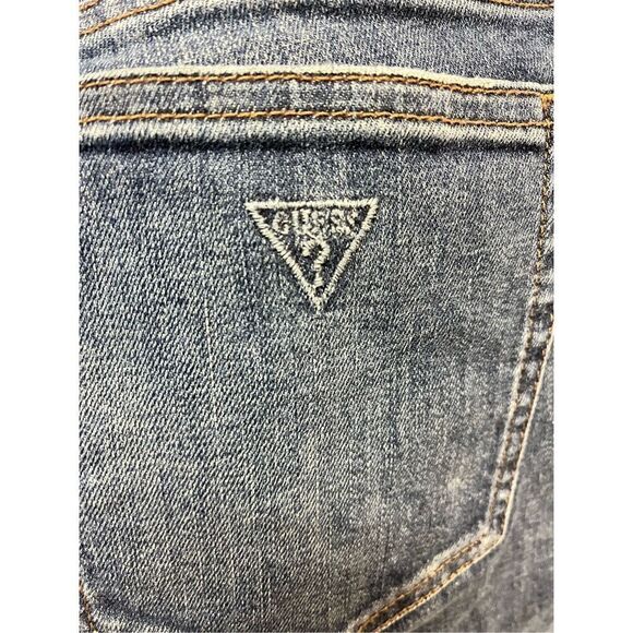 GUESS Kate Studded Distressed Skinny Jeans sz 29 EUC - Picture 7 of 11